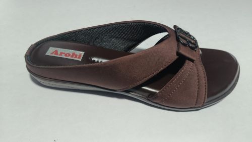 Fabric Comfort Soft Sole Flat Sandal, Brand Name : Arohi