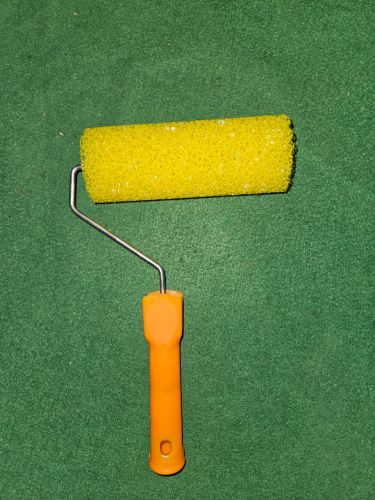 Refillable Foam Roller Paint Brush, Handle Material : Plastic