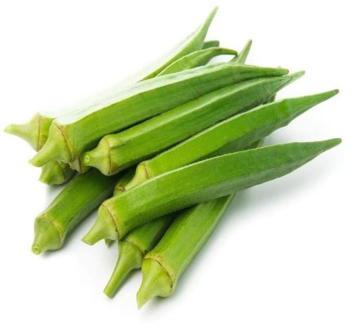 Green Fresh Lady Finger, Cultivation Type : Organic for Cooking