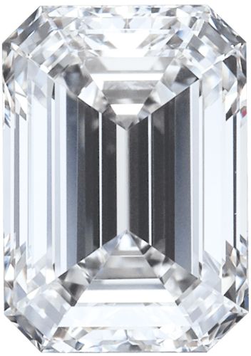 OST-4058 Emerald Cut Lab Grown Diamond, Color : F