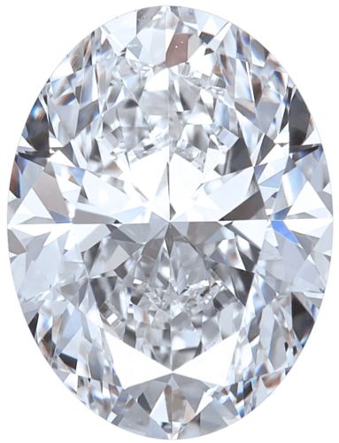 ST-210 Oval Shaped Lab Grown Diamond