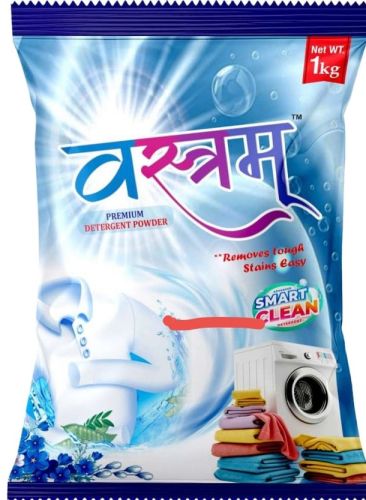 Vastram Detergent Powder, Color : Blue, White