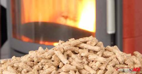 Compressed Natural Wood Pellet, Color : Brown for Heating Cooking