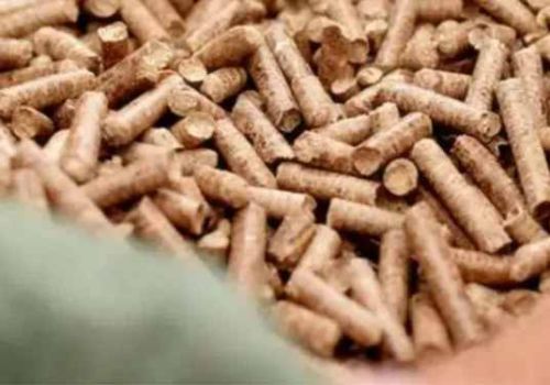 Industrial Grade Biomass Pellet 6 To 10mm Low