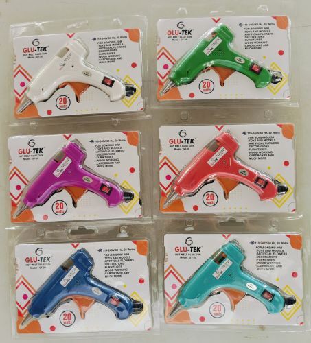 Plastic Manaul GLU-TEK 20W Hot Melt Glue Gun Small