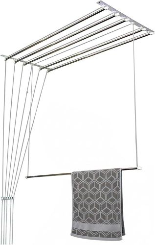 6 Feet Stainless Steel Ceiling Cloth Drying Stand