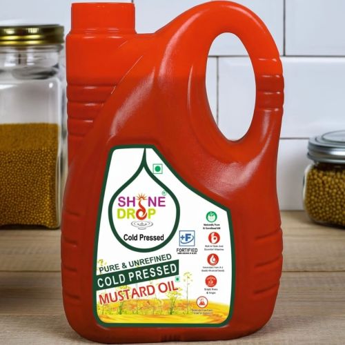 2L Shine Drop Cold Pressed Mustard Oil