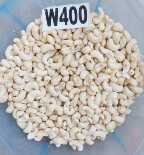 Cashew Nuts W400, Color : White, Packaging Type : Vacuum-sealed Bag