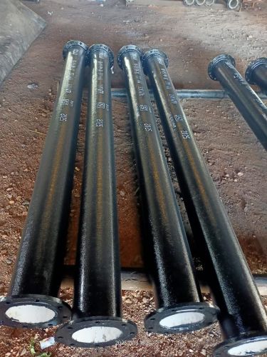 Polished Ductile Iron Double Flanged Pipe, Brand Name : Balaji