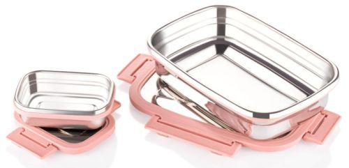 Plastic Single Compartment Lunch Box for Food Storage