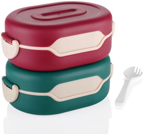 Single Compartment Plastic Lunch Box for Food Storage