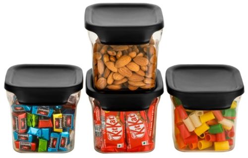 Square Shape Plastic Container for Food Storage