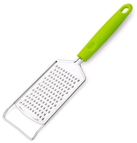 Stainless Steel Cheese Grater, Color : Silver