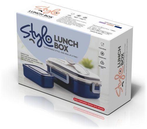Style Plastic Lunch Box for Food Storage