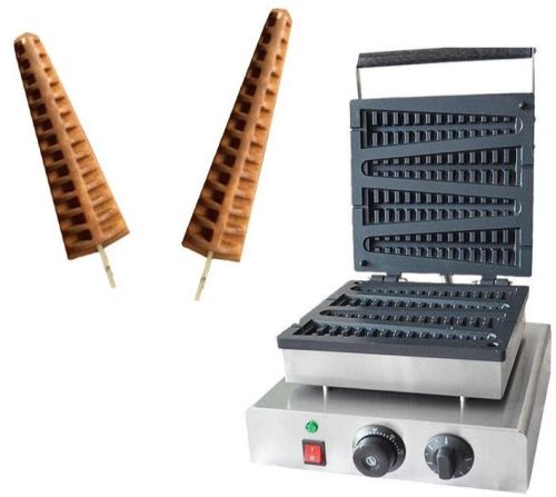 Lolly Stick Waffle Machine, Power : 2Kw