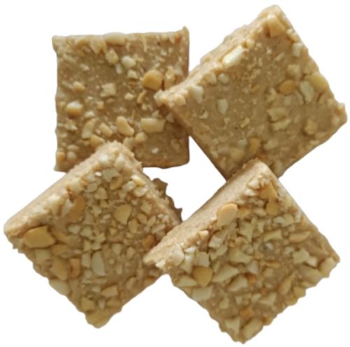 Mawa Peanut Chikki, Color : Creamy, Packaging Type : Plastic Pouch