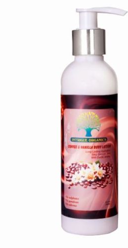 Coffee and Vanilla Body Lotion, Brand Name : Intrigue Organics