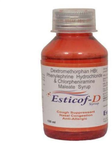 Dextromethorphan Hbr, Form : Syrup, Packaging Size : 100 Ml