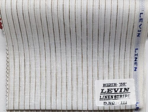 Printed 112 Levin Linen Shirting Fabrics, Brand Name : ATM for Garments