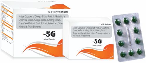 5g Gelatin Capsule, Strength : 1500mg, Packaging Size : 1X10