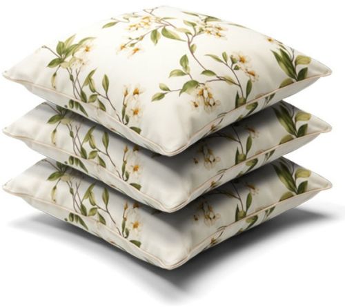 Cotton Printed Cushion Cover for Car, Living Room, Bedroom, Etc.