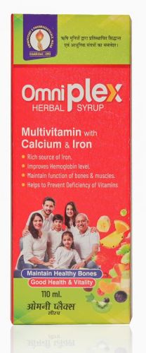 Omni Plex Syrup, Form : Liquid, Packaging Type : Plastic Bottle