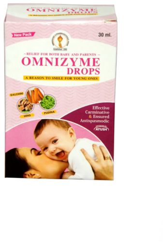 Omni Zyme Drops Syrup, Packaging Type : Plastic Bottle