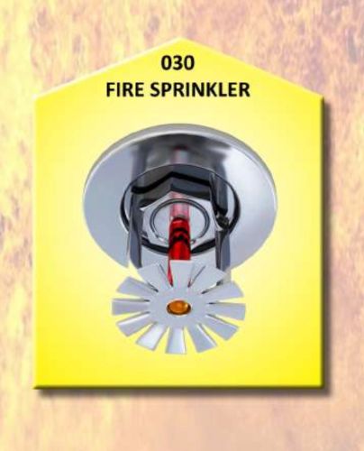 Steel Fire Sprinkler System, Color : Red, Chrome