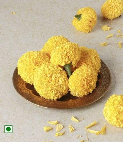 Fresh Yellow Marigold Flower, Purity : 98%