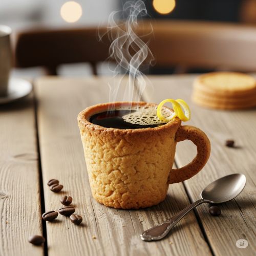 Biscuit Edible Cup 100Ml