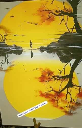 Printed PVC Stretch Ceiling Modern