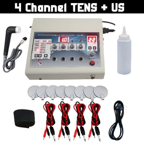 Four Channel Ultrasonic Tens Machine