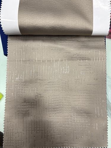 Polyester Premium Blackout Emboss Curtain Fabric