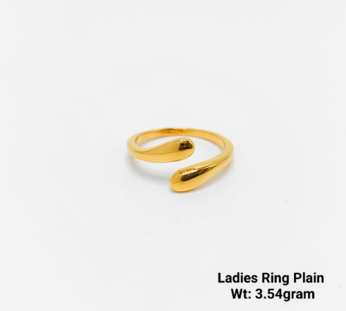 22kt New Design Gold Ladies Ring