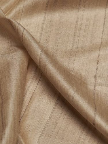 Pure Handloom Ghicha Tussar Silk Dyeable Fabric