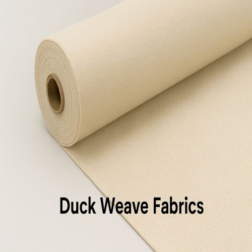 226 GSM Greige Duck Weave Fabric for Apparel, Upholstery, Home Decor
