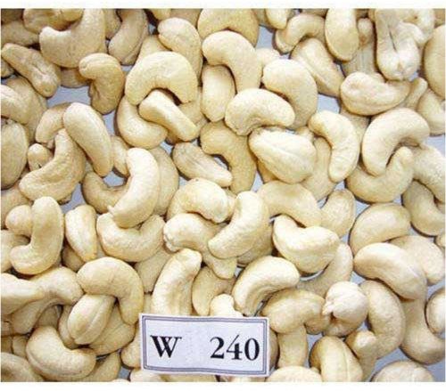 Whole W240 Cashew Nuts, Color : Off White