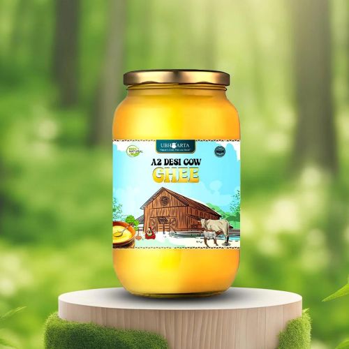500ml A2 Desi Cow Bilona Ghee, Color : Yellow, Purity : 100%