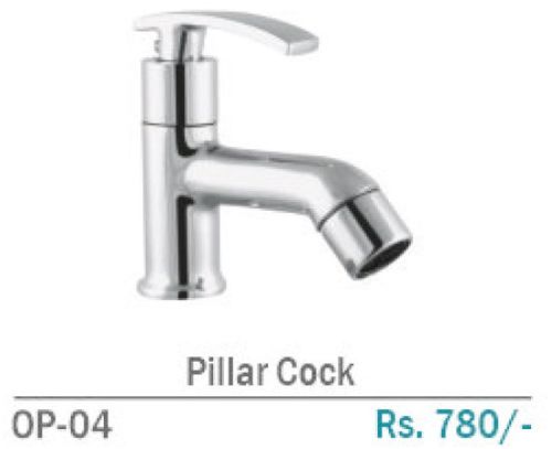 Chrome Plated OP-04 Brass Counter Pillar Cock, Brand Name : Starry®