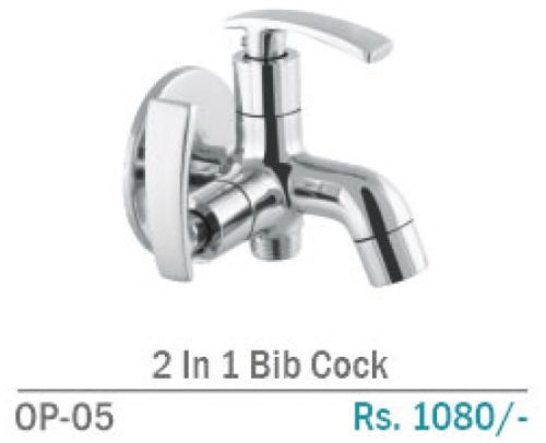 OP-05 2 In 1 Brass Dual-Outlet Bib Cock