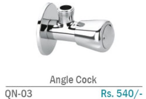 Chrome Plated QN-03 Brass Wall Mount Angle Cock