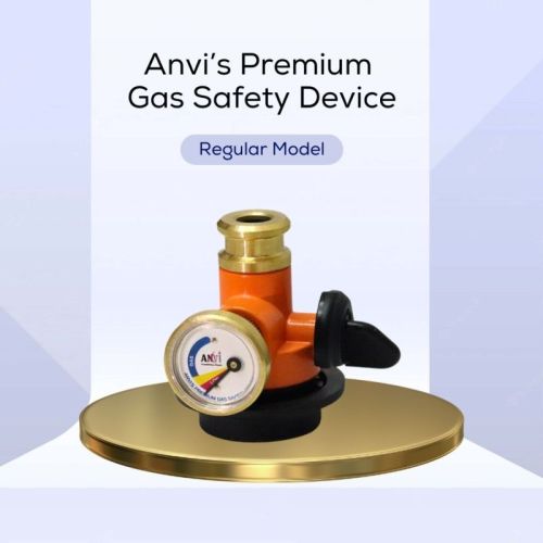 Brass Anvitek Anvi premium Gas safety device