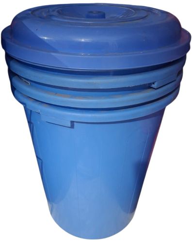 Unbreakable Plastic Drum, Color : Blue, Storage Capacity : 60 Liter