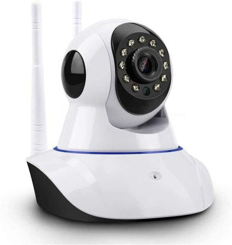 Electric Wifi Smart CCTV Camera, Color : White
