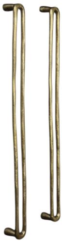 Polished Metal Wire Pull Handle, Color : Black, Length : 2inch