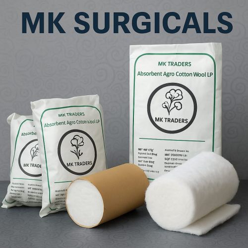 Non-Sterile Surgical Cotton Wool, Brand Name : Mk Traders