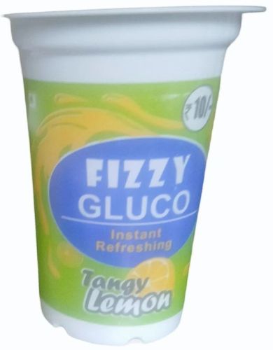 PP (Polypropylene) Printed 180ml Polypropylene Gluco Disposable Glass