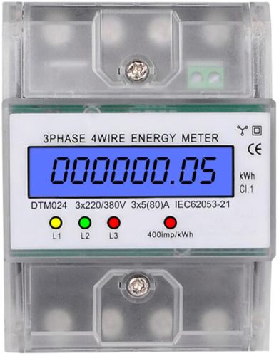 3PH 4W Kwh Dir Base Mtg 240V 10-40A ACC 1 WR301BC6D20