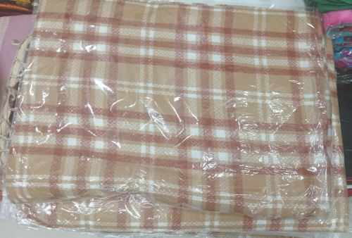 Checked Handloom Cotton Loi for Men, Color : Multicolor