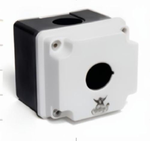 Polished ABS Push Button Station, Color : White